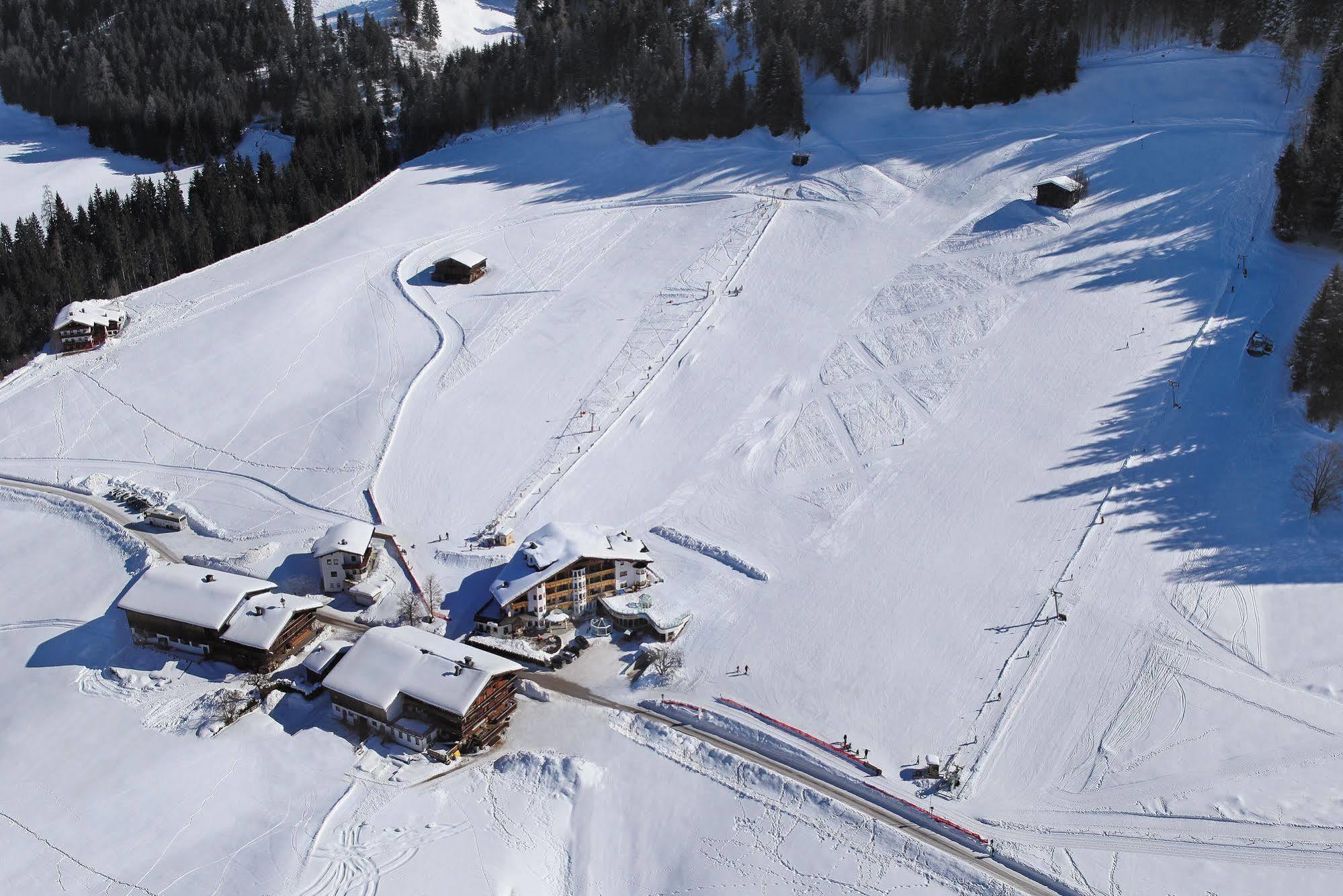 Apparthotel Talhof, Restaurant, Pool Und Spa Oberau Exteriér fotografie