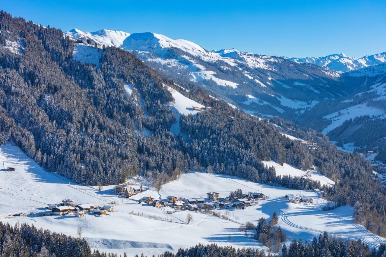 Apparthotel Talhof, Restaurant, Pool Und Spa Oberau Exteriér fotografie